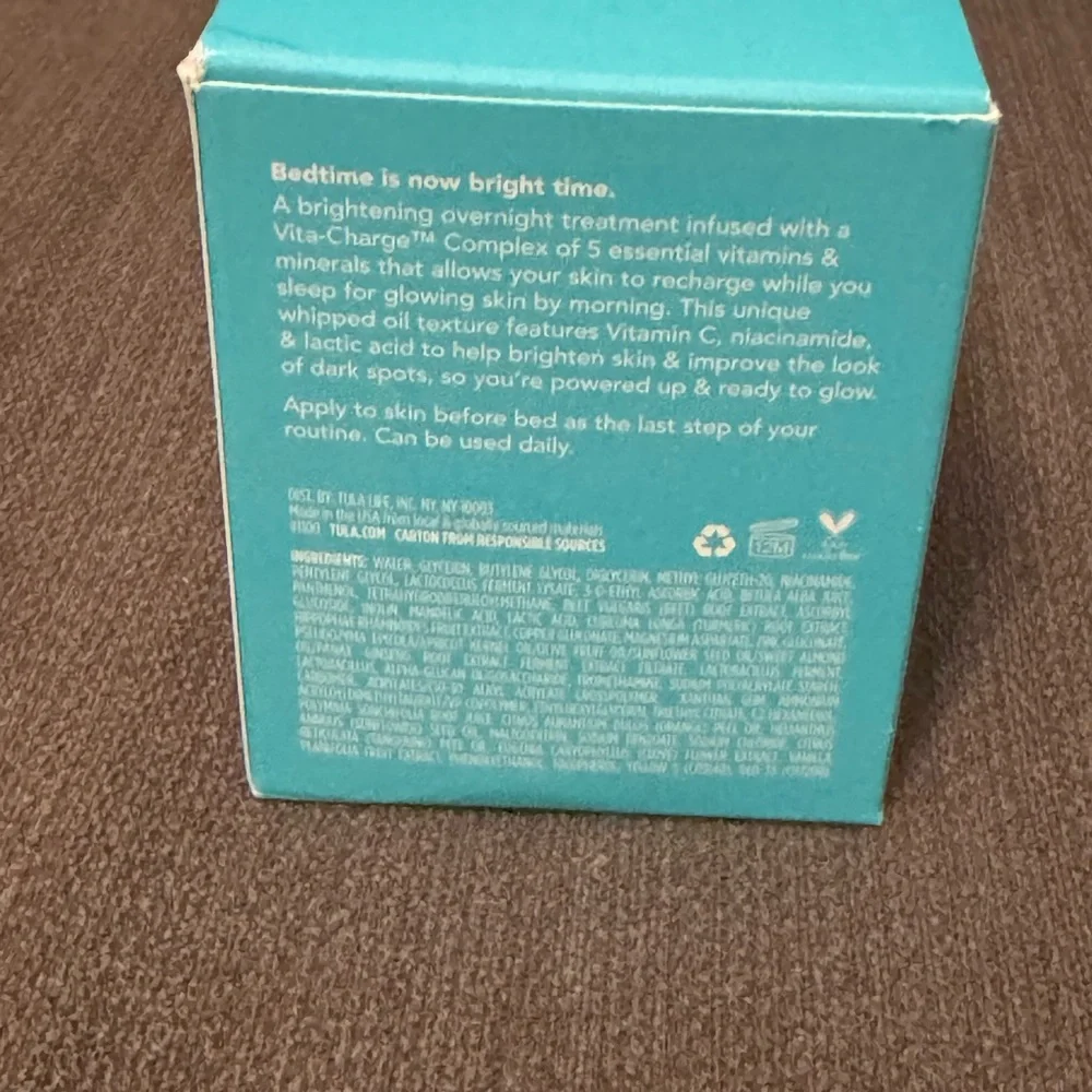 Tula Blue Moisturizer Skincare Essential‎